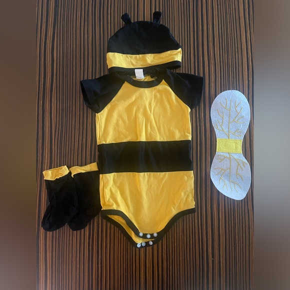 Honey Bee Onesie Romper Costume - Picture 2 of 6